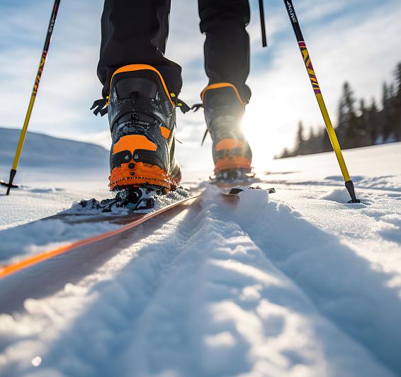 Ski touring in the Benasque Valley